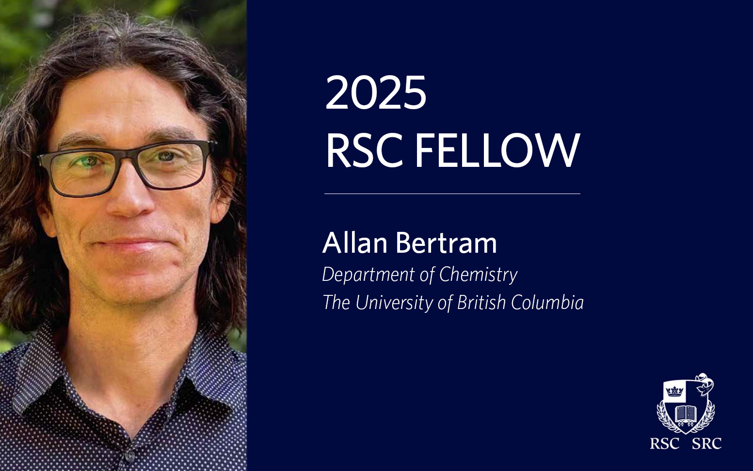 2025 RSC Fellow Allan Bertram