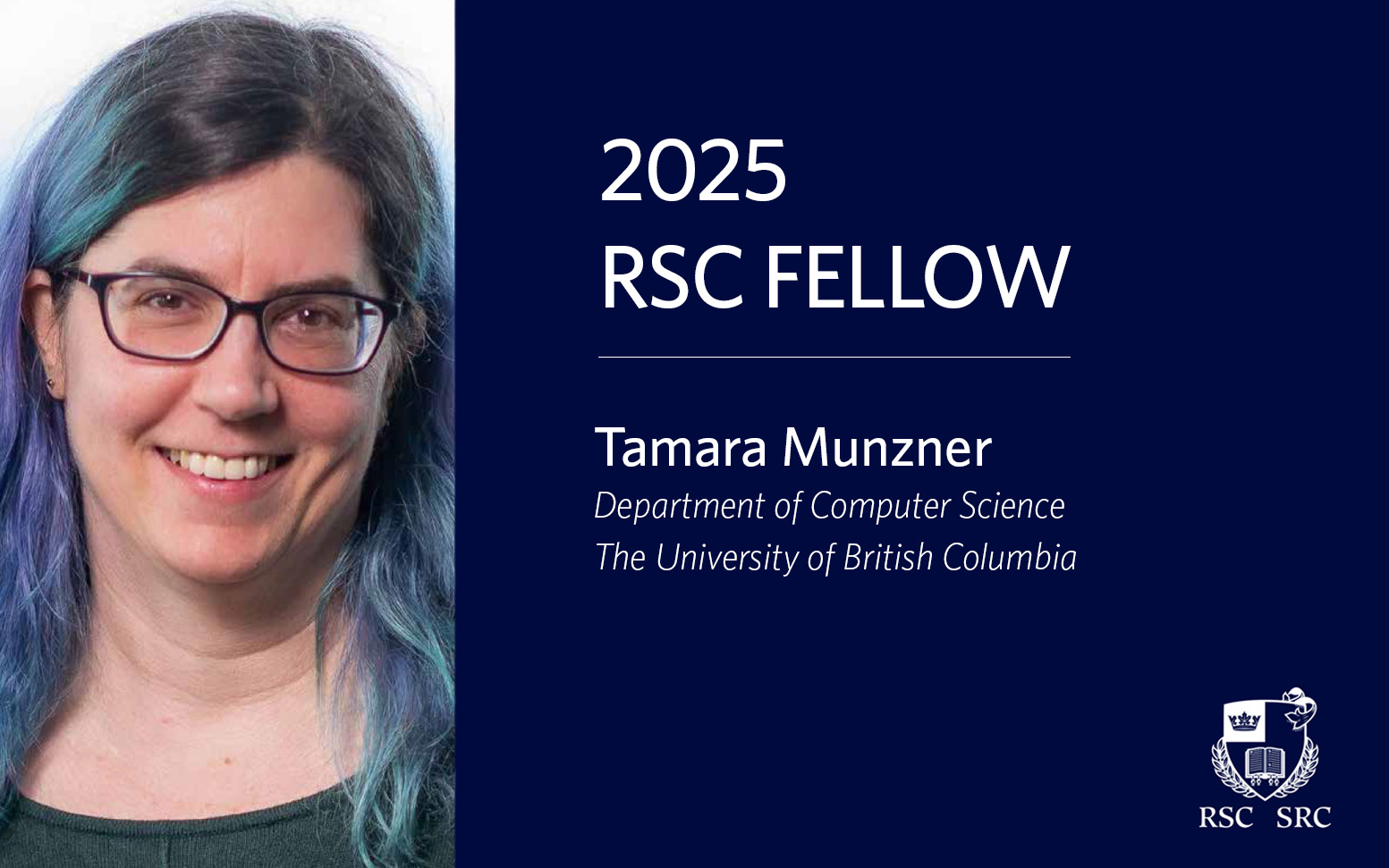 2025 RSC Fellow Tamara Munzner