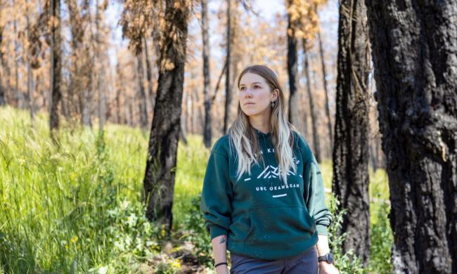 UBC Okanagan’s Dr. Madden Brewster is leading a two-year research project examining wildland firefighters' heart and lung health.