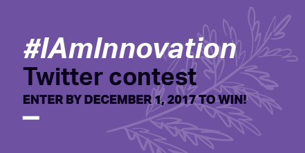CFI twitter contest graphic #IAMInnovation #Contest