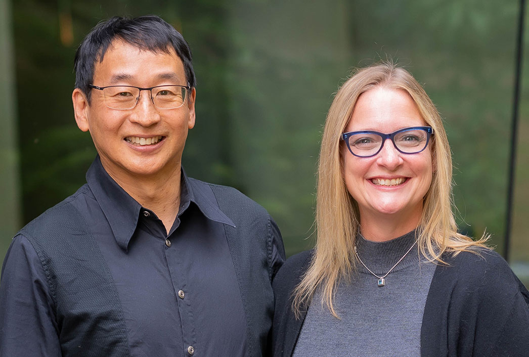 Fred Woo and Suzanne Richardson